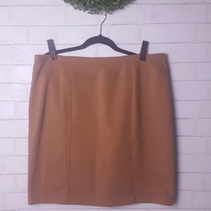 🌷Ellen Tracy brown skirt XL
